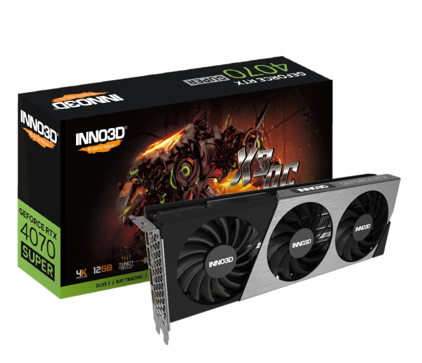 INNO3D GeForce RTX 4070 Ti Super X3 OC 16GB GDDR6X - 1210185 - zdjęcie